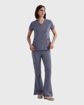 Comfy Master - Lui Flare Leg Scrub Set