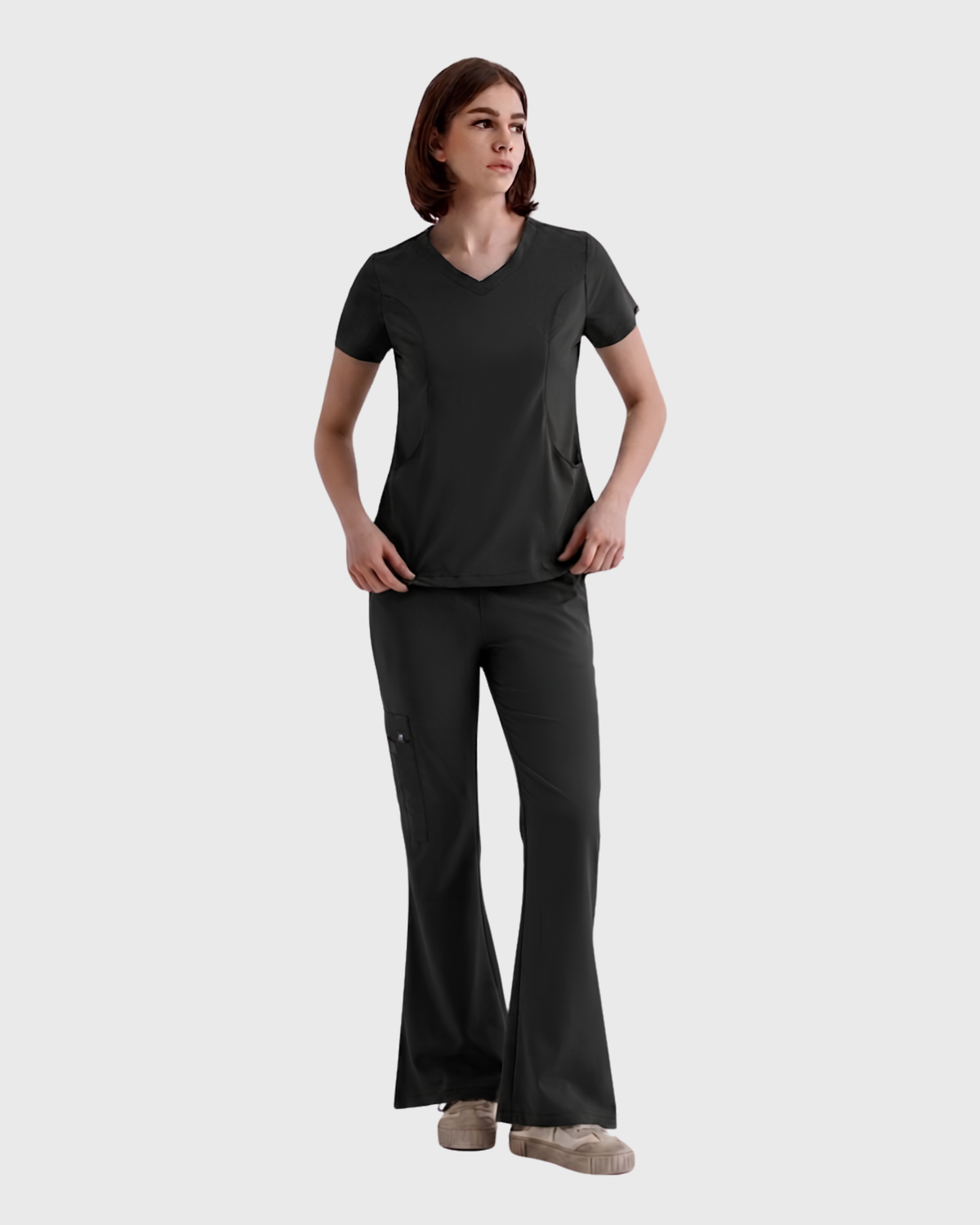Comfy Master - Lui Flare Leg Scrub Set