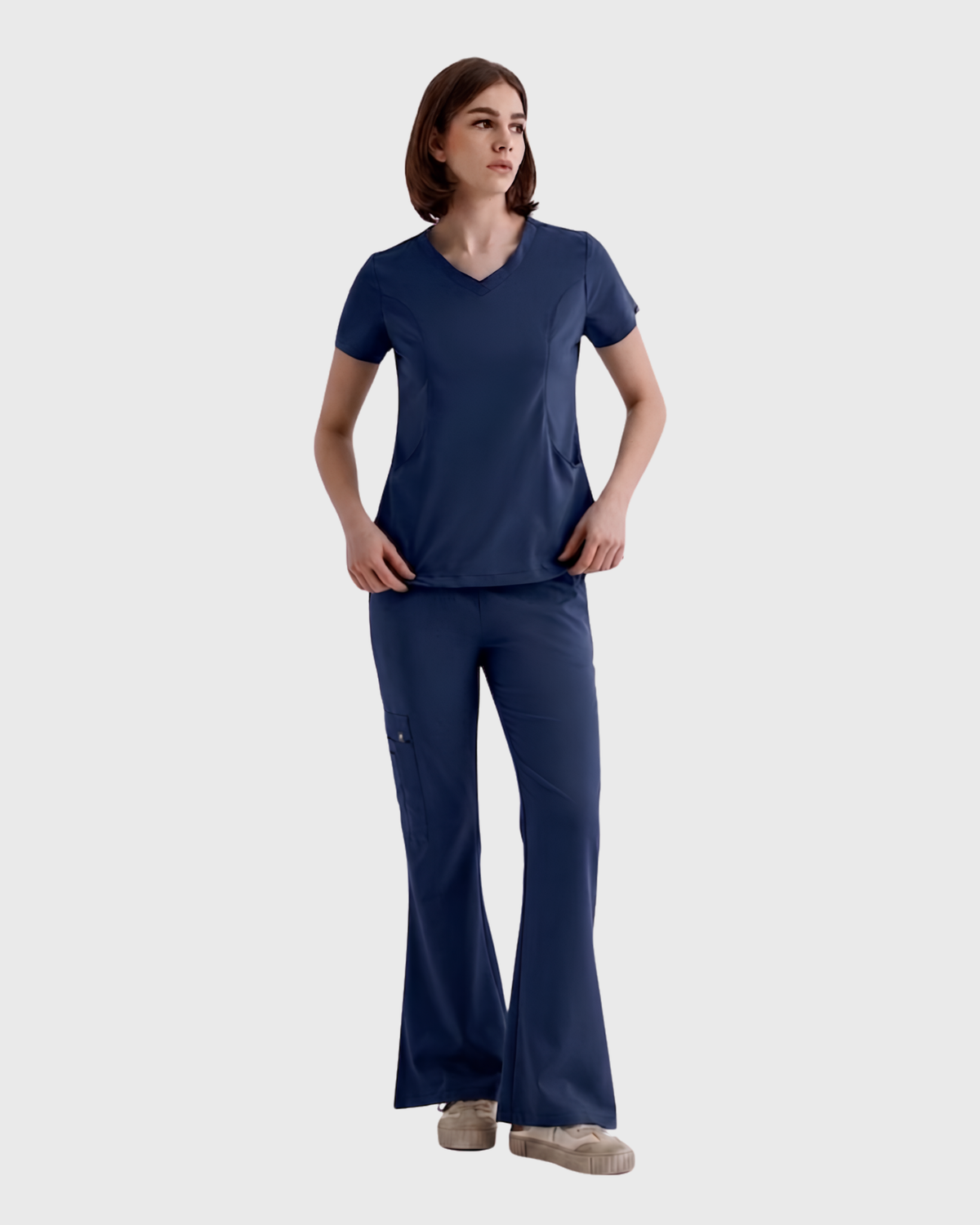 Comfy Master - Lui Flare Leg Scrub Set