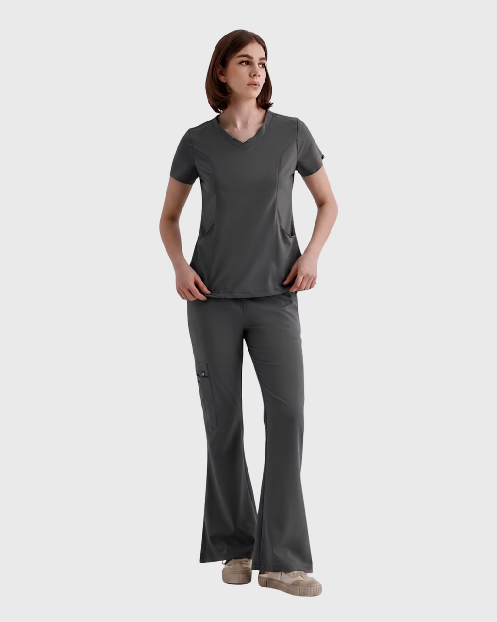 Comfy Master - Lui Flare Leg Scrub Set